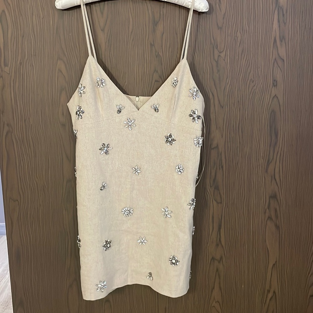 Zara Embellished party dress